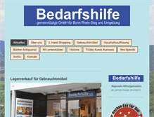 Tablet Screenshot of bedarfshilfe.de